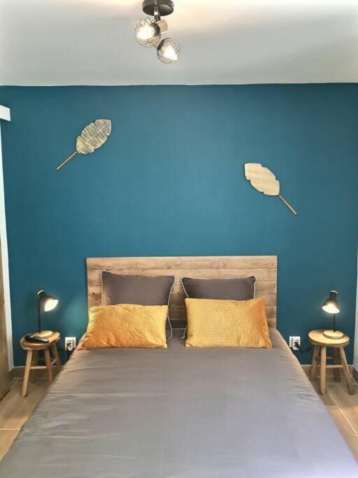 איסטרס Bleu Lavande - Coquet Appartement Ambiance Village מראה חיצוני תמונה